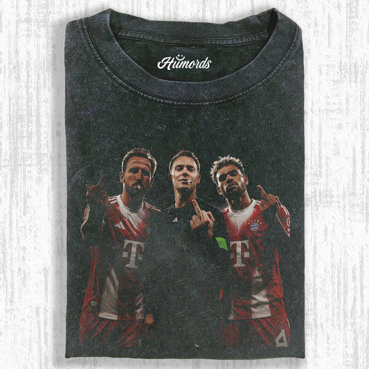 Harry Kane ＆ Manuel Neuer ＆ Luis Díaz Tee 2.0 - HUMRODS