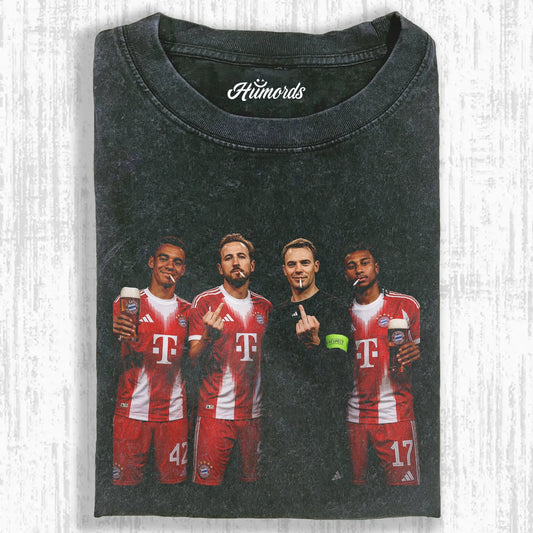 Harry Kane ＆ Manuel Neuer ＆ Michael Olise ＆ Jamal Musiala Tee 2.0 - HUMRODS